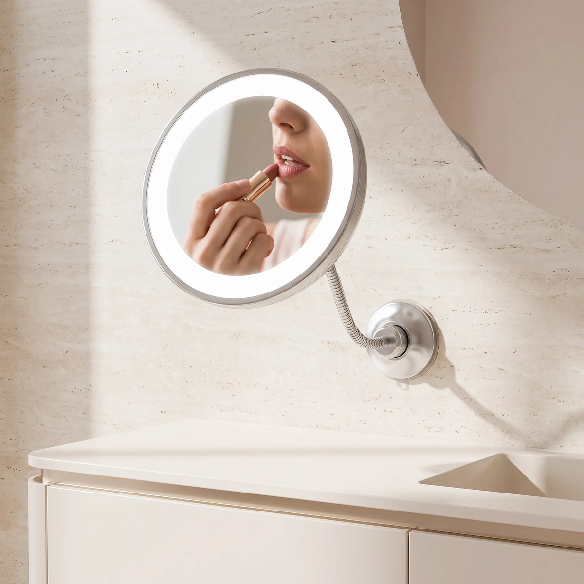 10X Magnifying Makeup Mirror - Clear Detail for Precision Beauty Routines - Mavelure