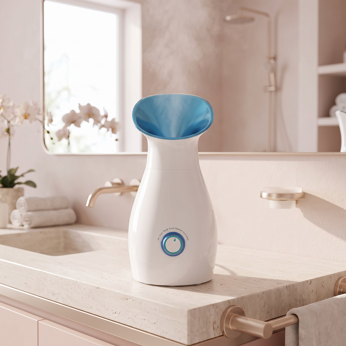 Nano Ionic Facial Steamer - Spa-Like Steam for Your Skincare Routine