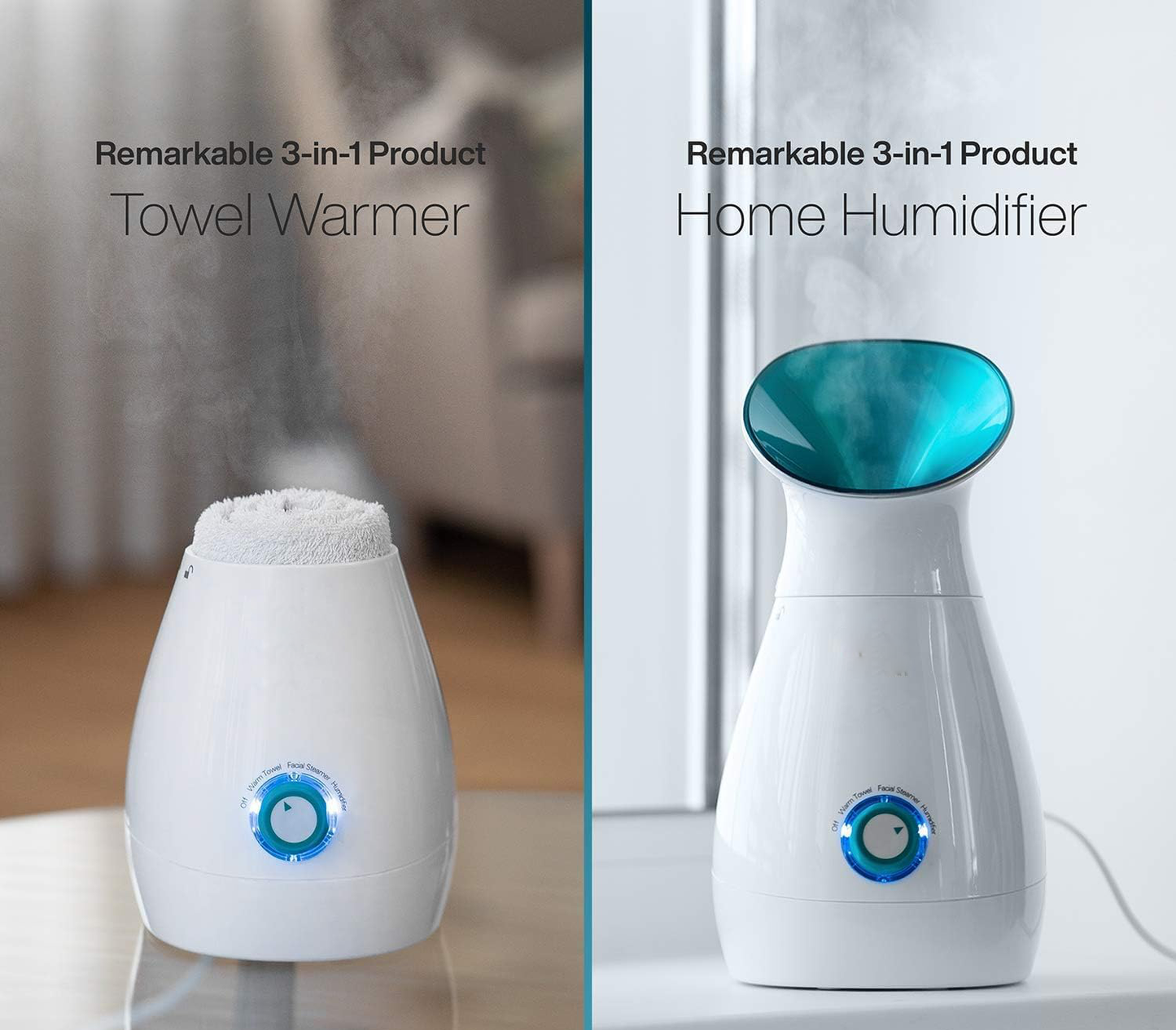 Nano Ionic Facial Steamer - Spa-Like Steam for Your Skincare Routine