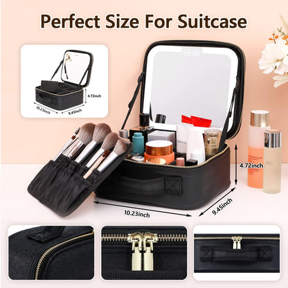 LED Makeup Case - Organized Beauty With Light Wherever You Go