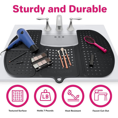 Foldable Sink Topper - Instant Counter Space for Your Beauty Routine