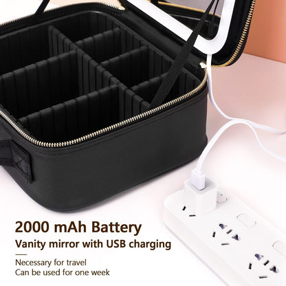 LED Makeup Case - Organized Beauty With Light Wherever You Go