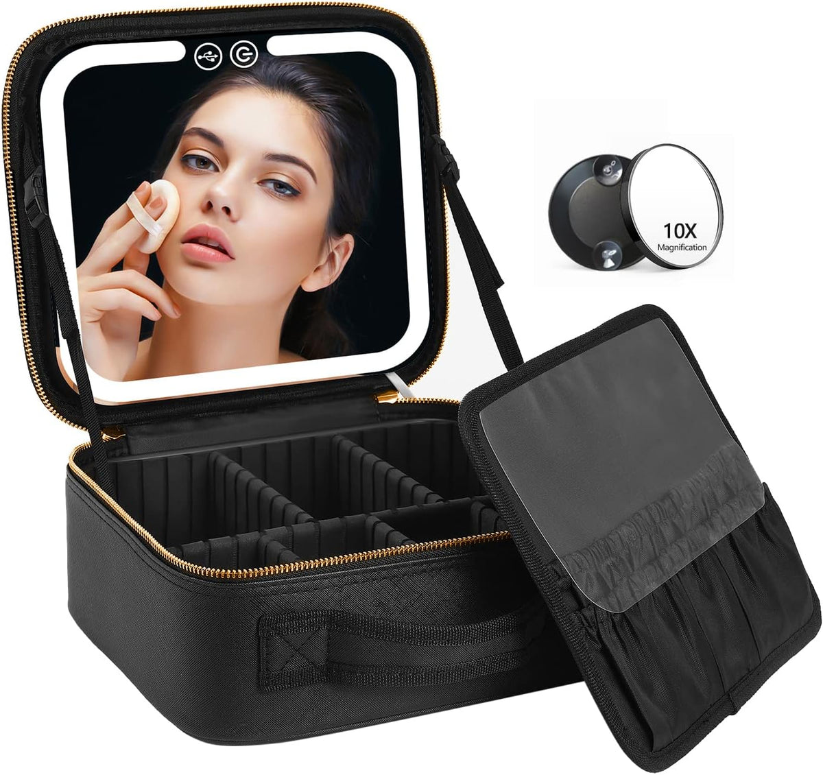 LED Makeup Case - Organized Beauty With Light Wherever You Go