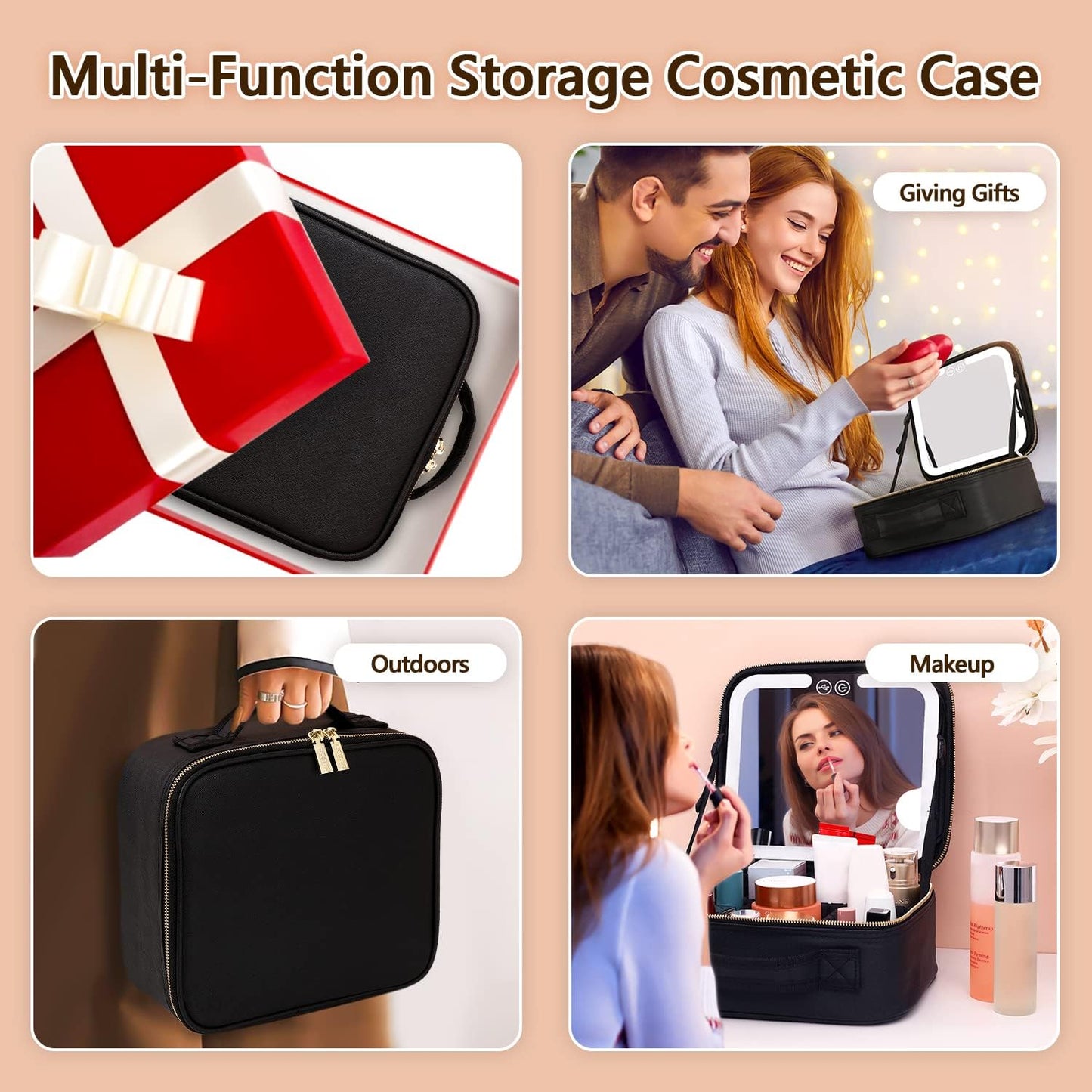 LED Makeup Case - Organized Beauty With Light Wherever You Go