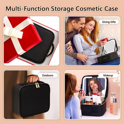 LED Makeup Case - Organized Beauty With Light Wherever You Go