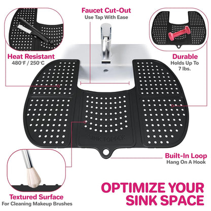 Foldable Sink Topper - Instant Counter Space for Your Beauty Routine