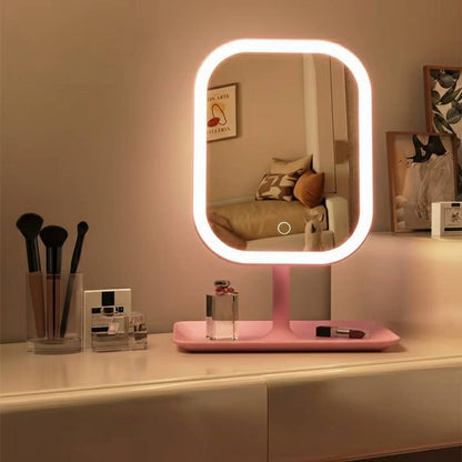 Travel Makeup Mirror - Flattering Light Wherever You Get Ready