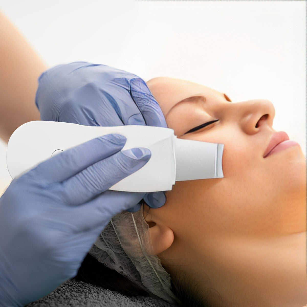 Ultrasonic Skin Scrubber - Gentle Cleansing for Smoother-Looking Skin