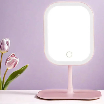 Travel Makeup Mirror - Flattering Light Wherever You Get Ready