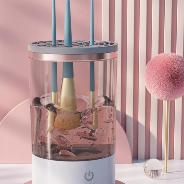 Electric Makeup Brush Cleaner - Fresh Brushes With Less Effort