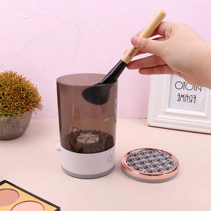 Electric Makeup Brush Cleaner - Fresh Brushes With Less Effort