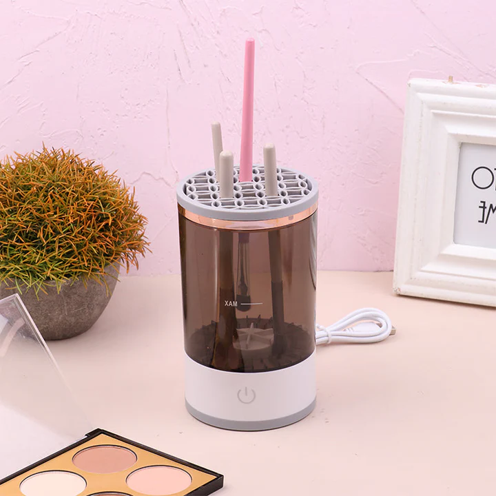 Electric Makeup Brush Cleaner - Fresh Brushes With Less Effort